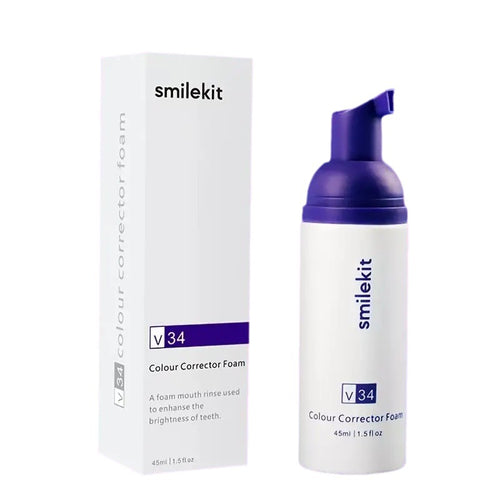 SmileClassy - Purple Mousse Whitening Teeth Foam